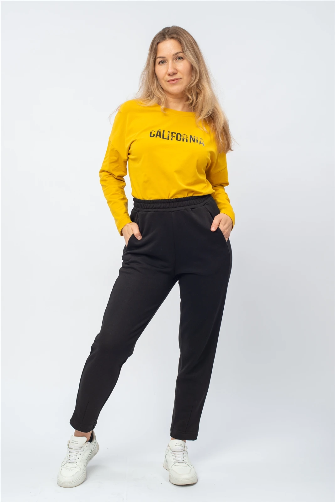 Брюки спортивные женские 2085.FPT оптом от производителя Ledinika