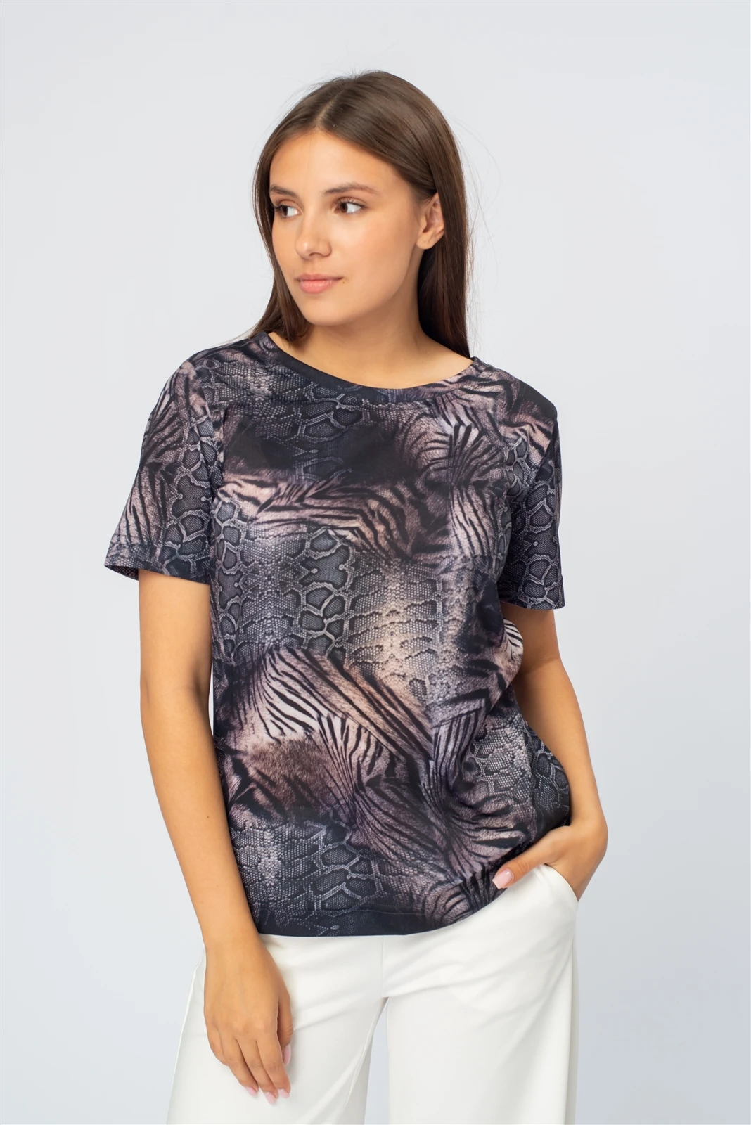 Футболка женская 1104.PL оптом от производителя Ledinika