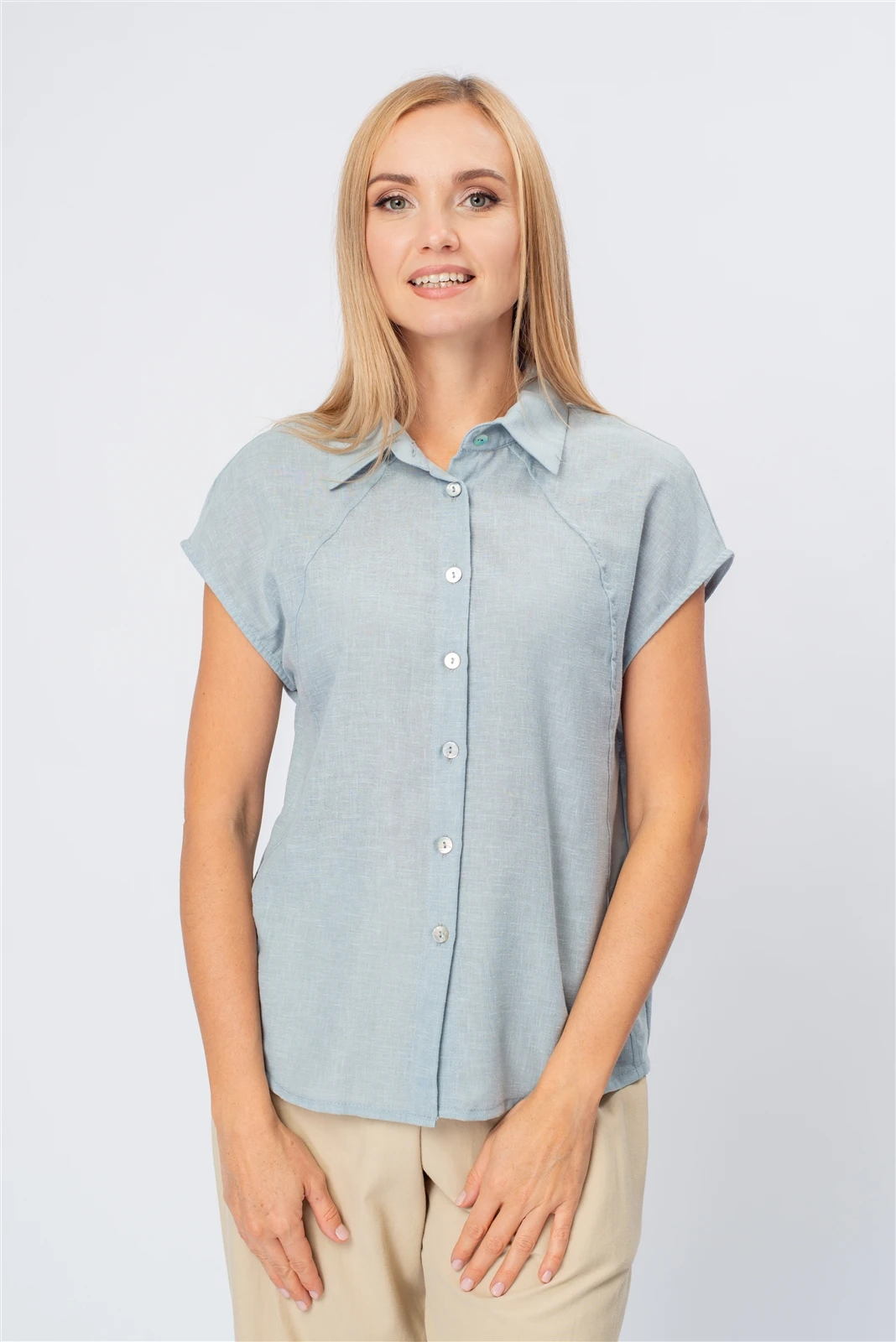 Блузка женская 5019.L оптом от производителя Ledinika