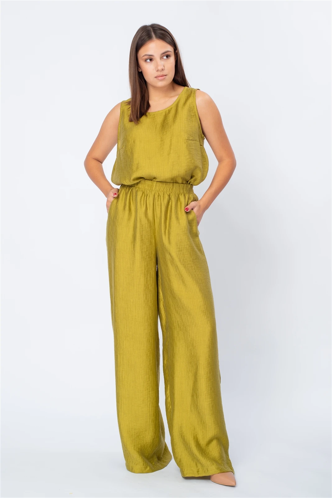 Брюки женские 3026.MU оптом от производителя Ledinika