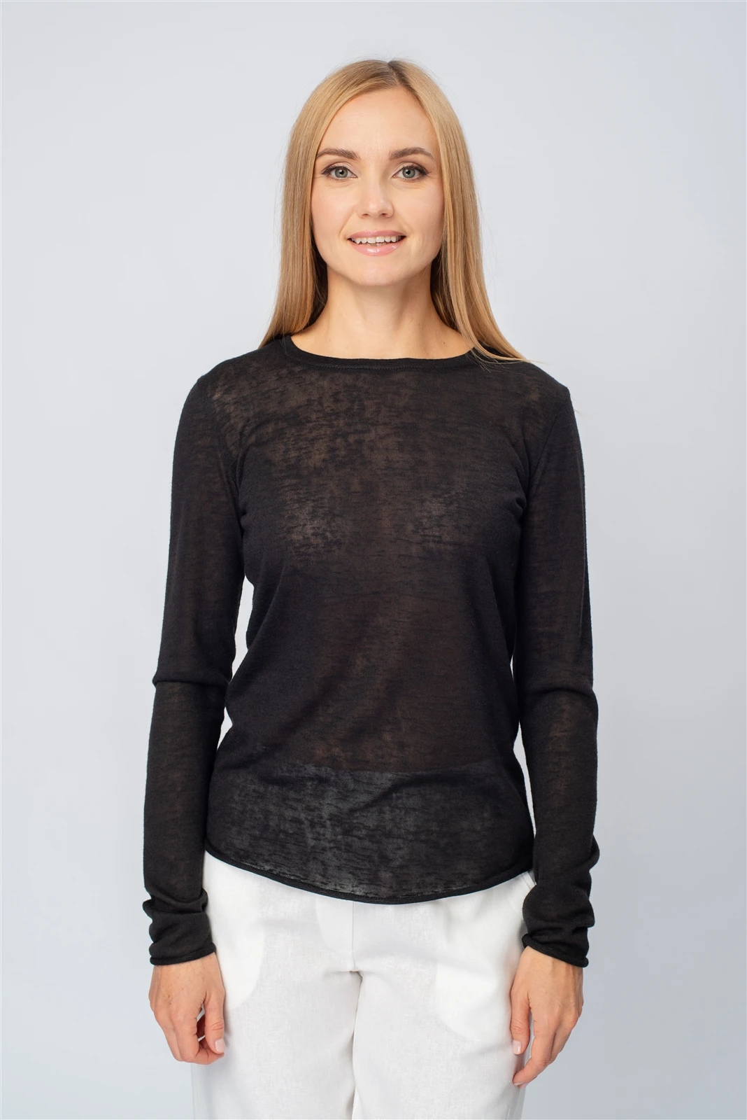 Лонгслив женский 4086.1.FLM оптом от производителя Ledinika