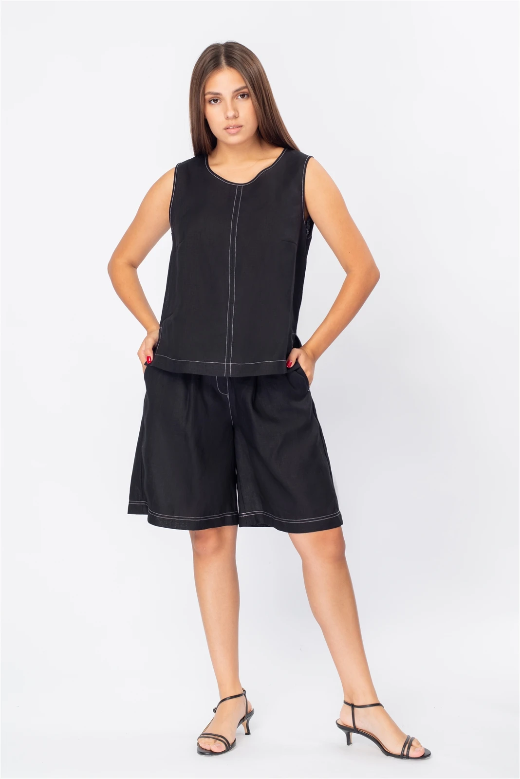 Шорты женские 6038.KR оптом от производителя Ledinika