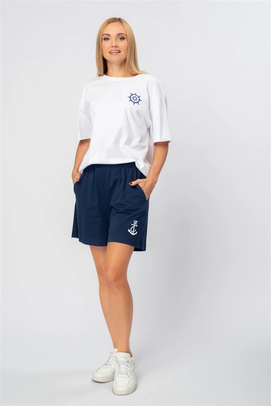 Костюм спортивный женский 5051.KP.KP Наклейка от производителя Ledinika