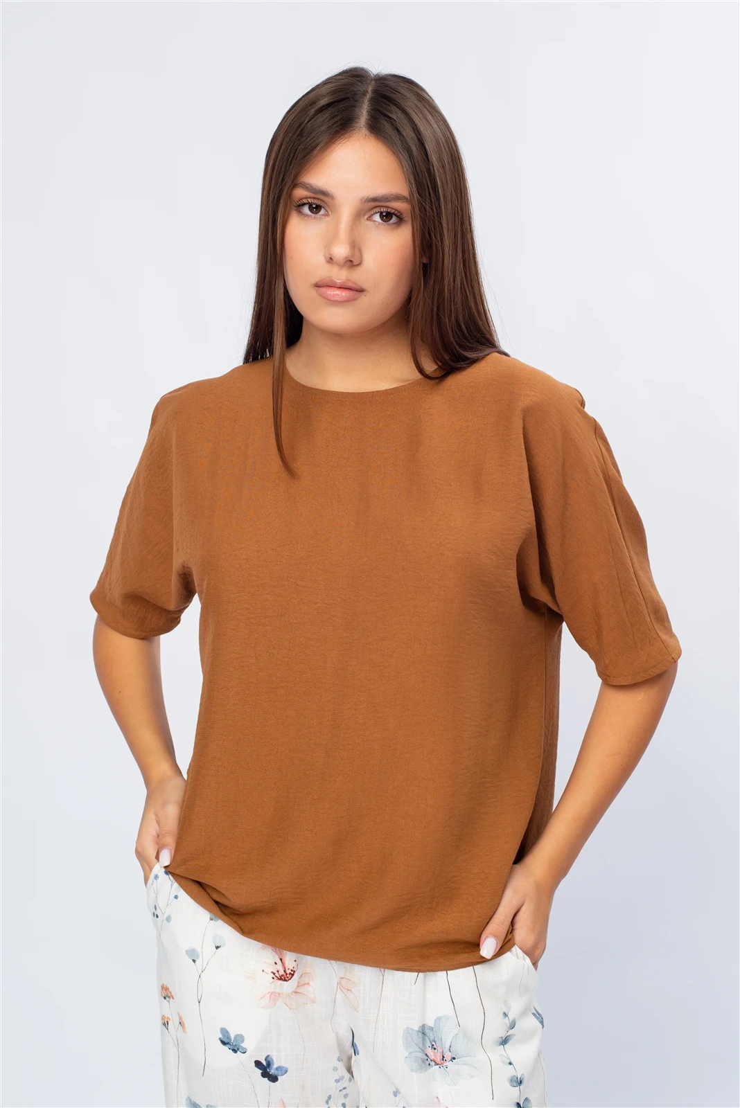 Блузка женская 5085.1.SN оптом от производителя Ledinika