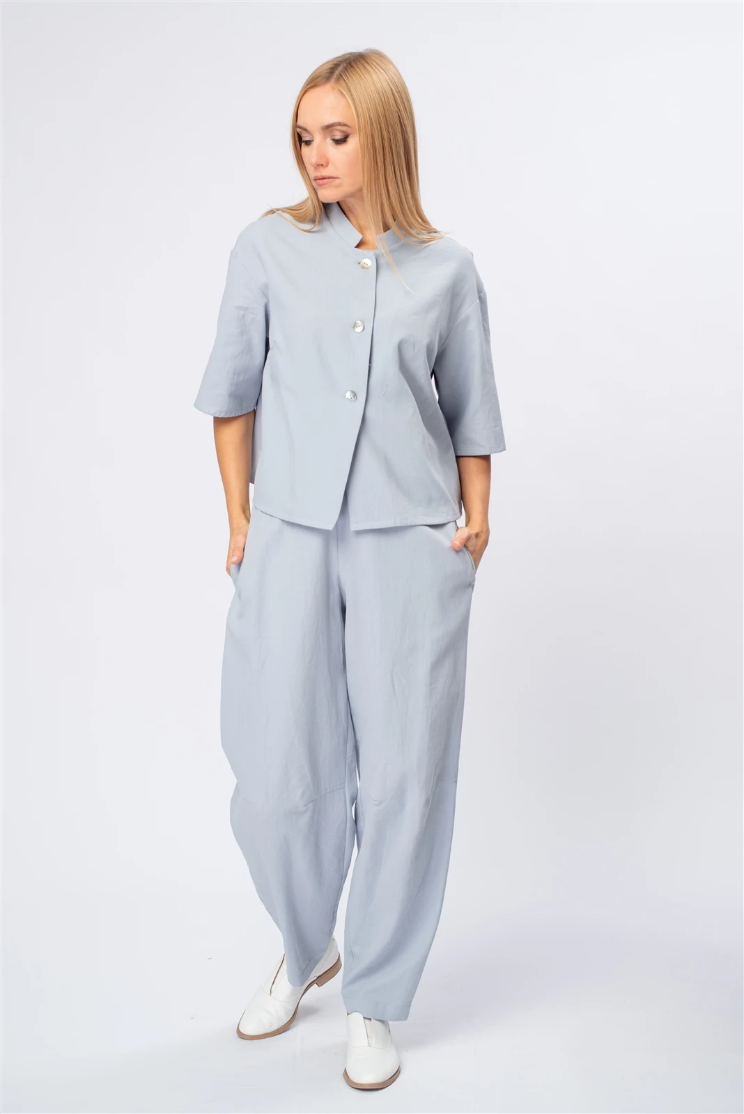 Брюки женские 4143.DG оптом от производителя Ledinika