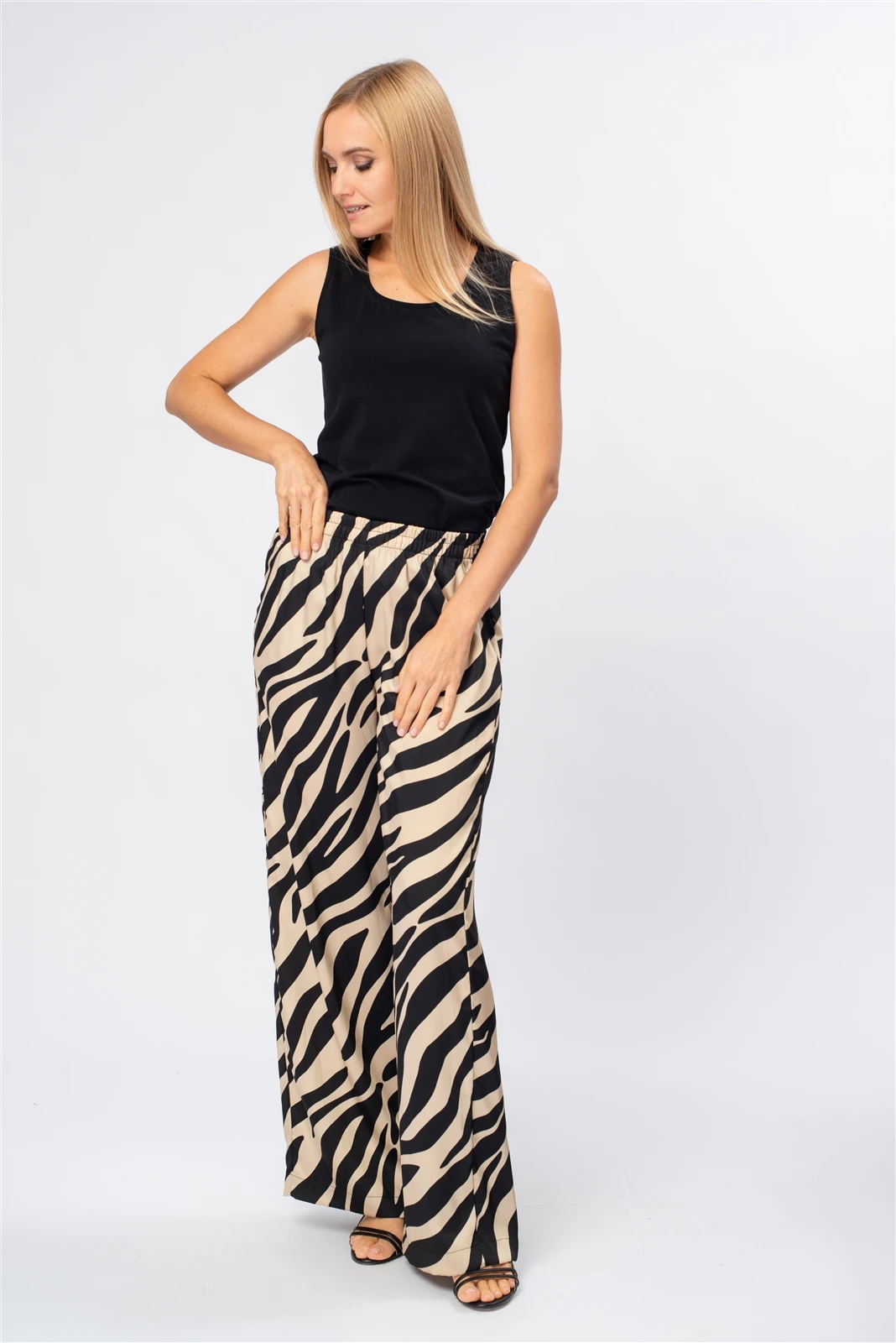 Брюки женские 1117.SAT оптом от производителя Ledinika