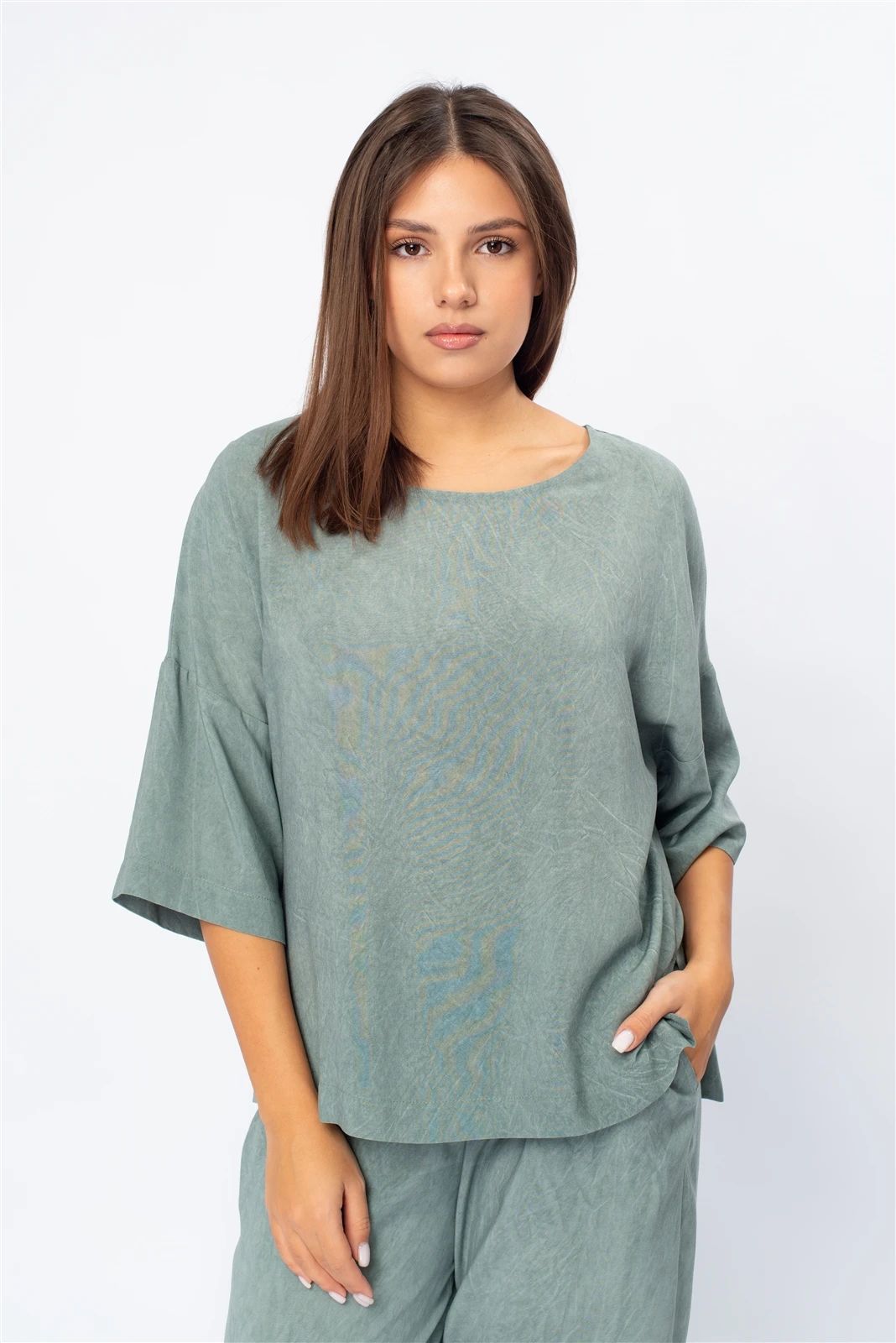 Блузка женская 3006.VH оптом от производителя Ledinika