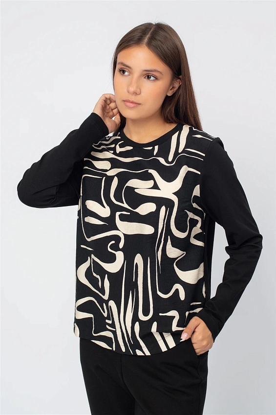 Блузка женская 4122.XE.LB оптом от производителя Ledinika