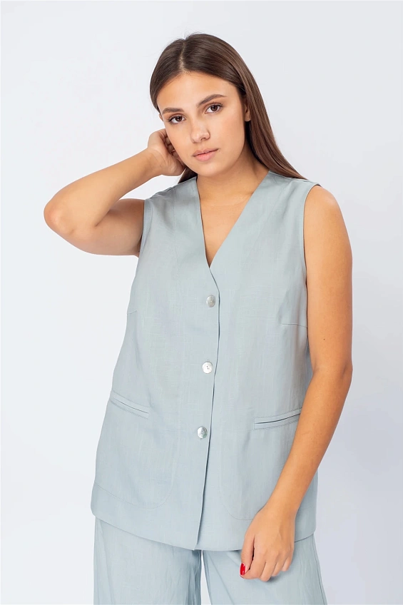 Жилет женский 6011.KR оптом от производителя Ledinika