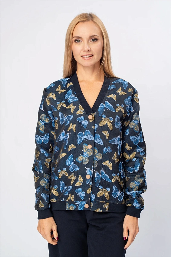 Бомбер женский 4100.PV оптом от производителя Ledinika