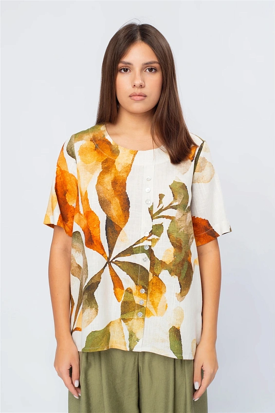 Блузка женская 6004.L оптом от производителя Ledinika