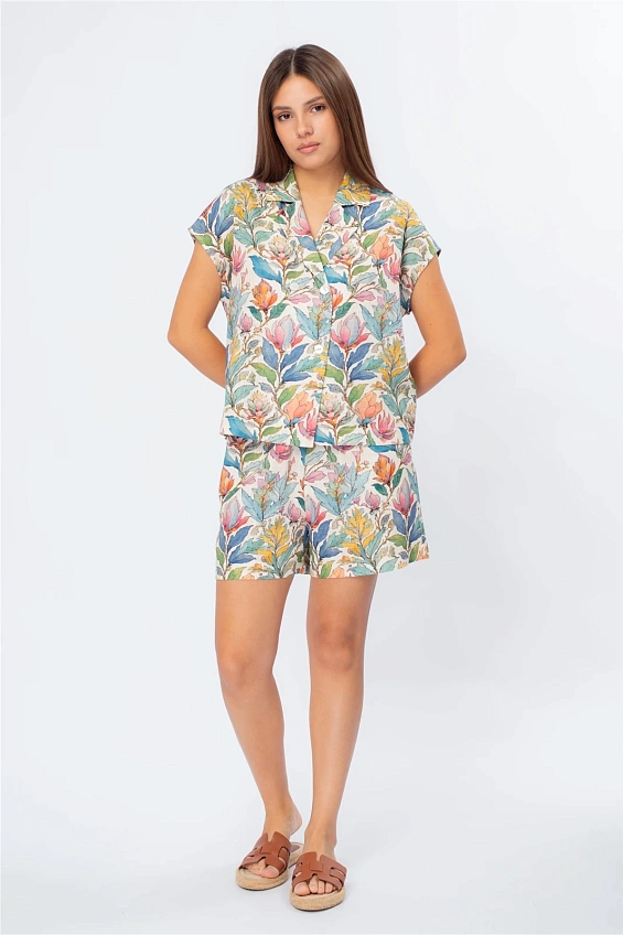 Шорты женские 6063.L оптом от производителя Ledinika