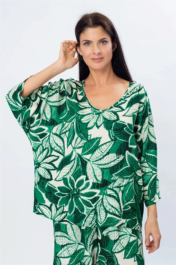 Блузка женская 5001.1.S оптом от производителя Ledinika