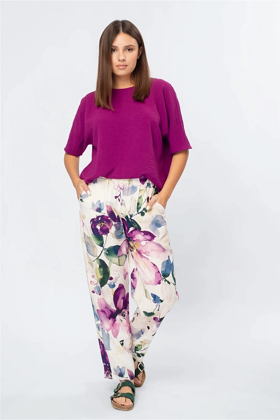 Брюки женские 6007.L оптом от производителя Ledinika